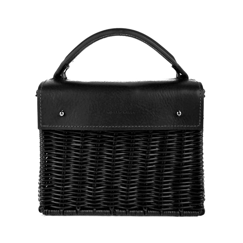 Kuai-Black Bag-Wicker Wings-Basket Handbag-Rattan Bags-Wicker Bags UK-Wicker Bags-Wicker Bag-Straw Basket Handbag-Wicker Handbag- Eco Friendly Purses-Wicker Handbags-Bag Rattan-Zipped Pouch (4660749336715)