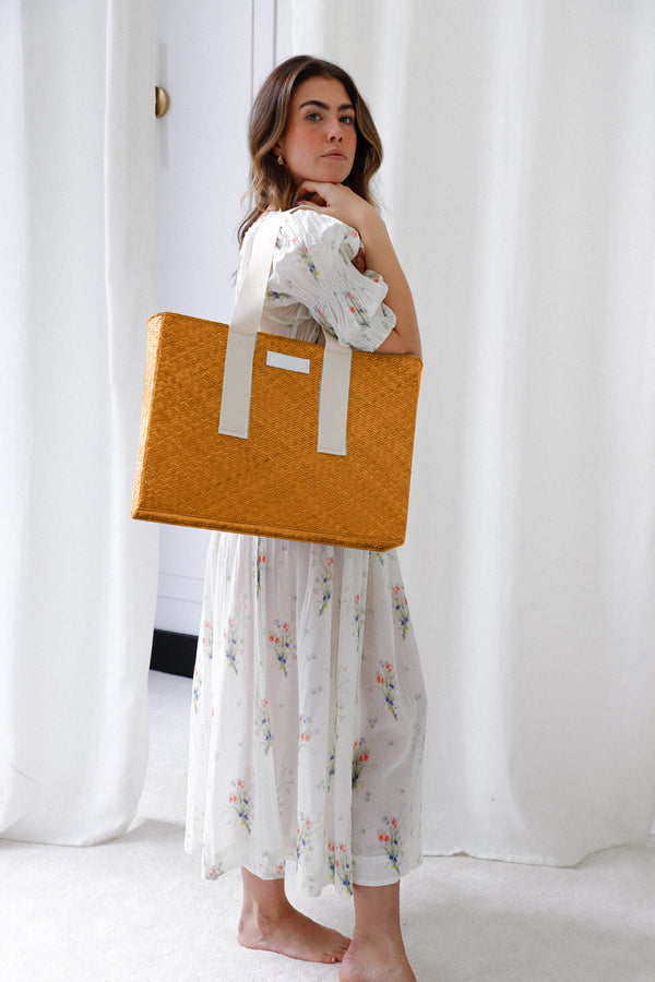 Camel Canvas Anissa - Large Tote