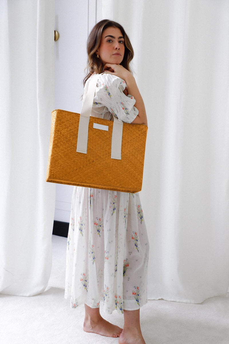 Camel Canvas Anissa - Large Tote