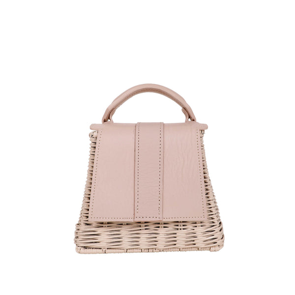 Cream & Natural Bo Top Handle with Strip