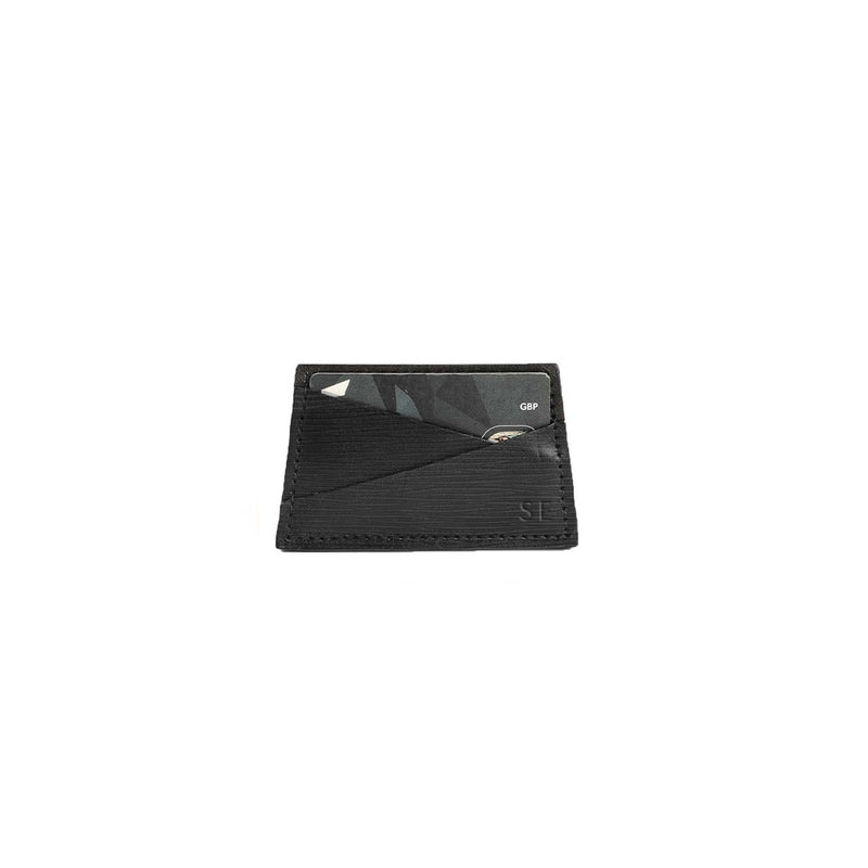 Laptop and Cardholder Gift Set - Black Wavy