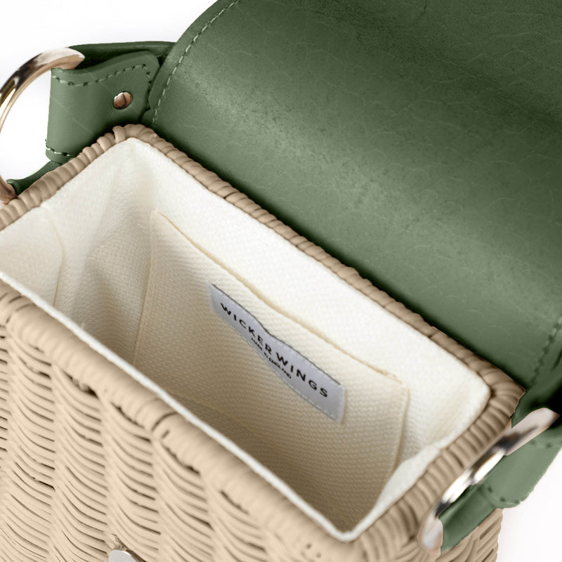 Green Croco & Natural Lian