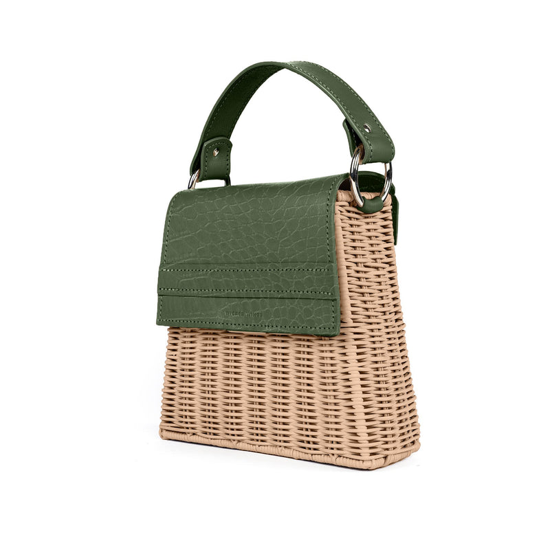 Green Croco & Natural Lian