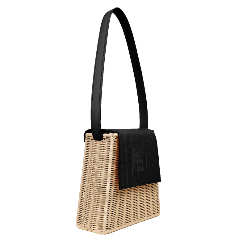 Black Croco & Natural Lian Lu