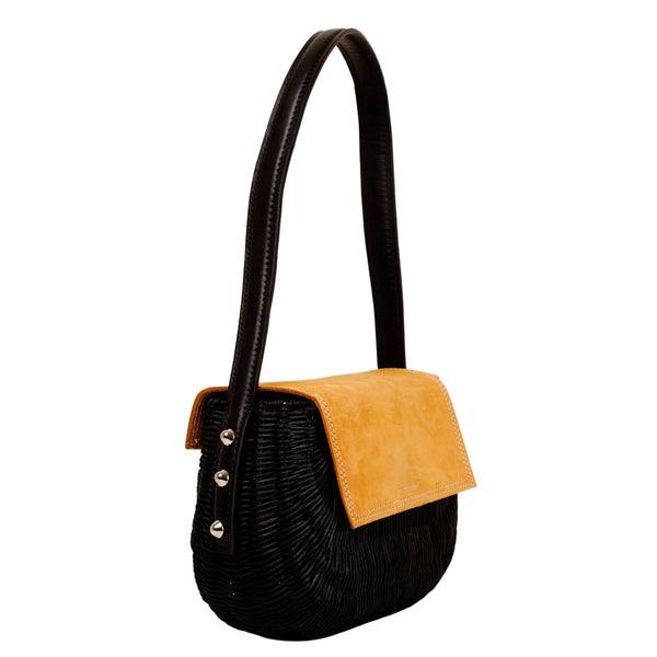 Black & Mustard Mini Luna