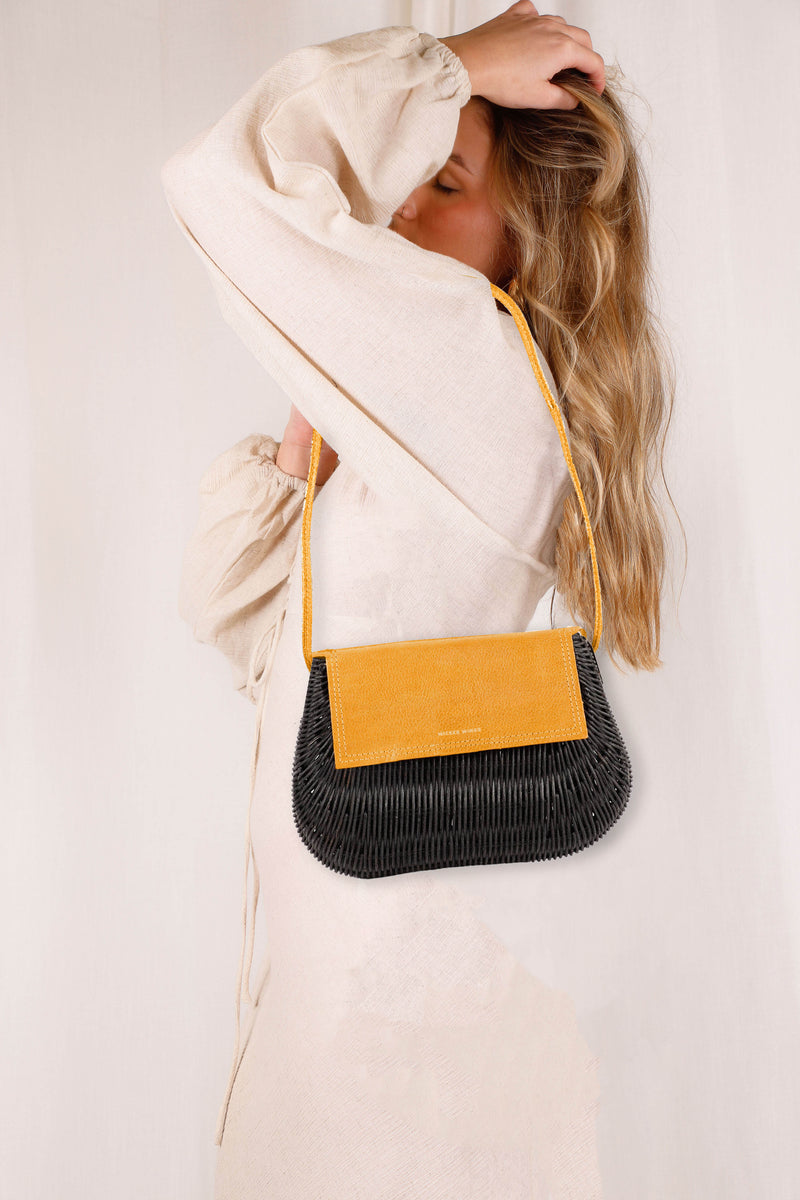Black & Mustard Mini Luna