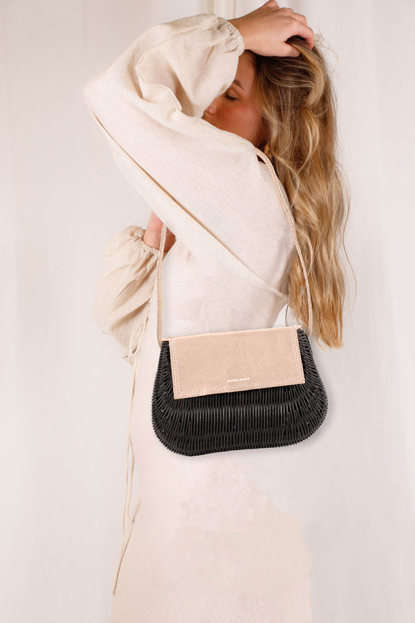 Cream & Black Mini Luna