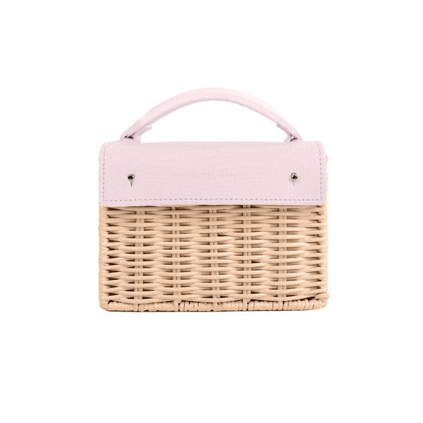 Blush Croco & Natural Mini Kuai