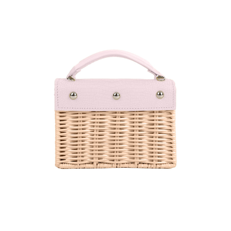 Blush Croco & Natural Mini Kuai