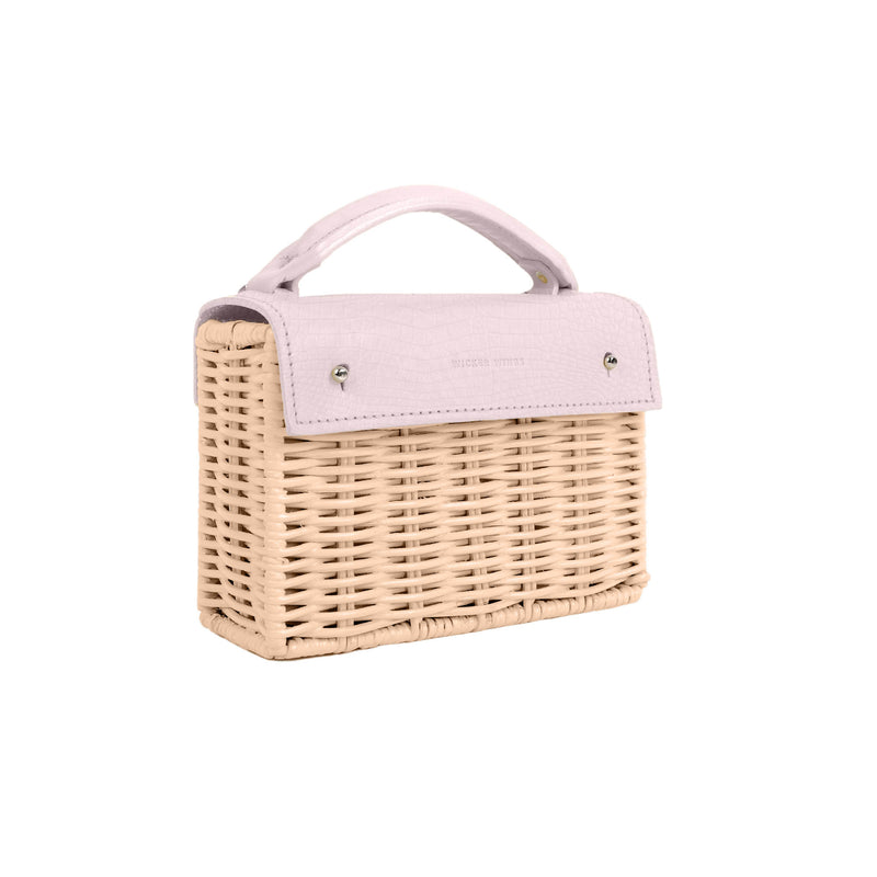 Blush Croco & Natural Mini Kuai
