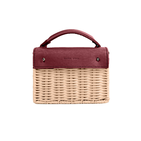 Burgundy & Natural Mini Kuai