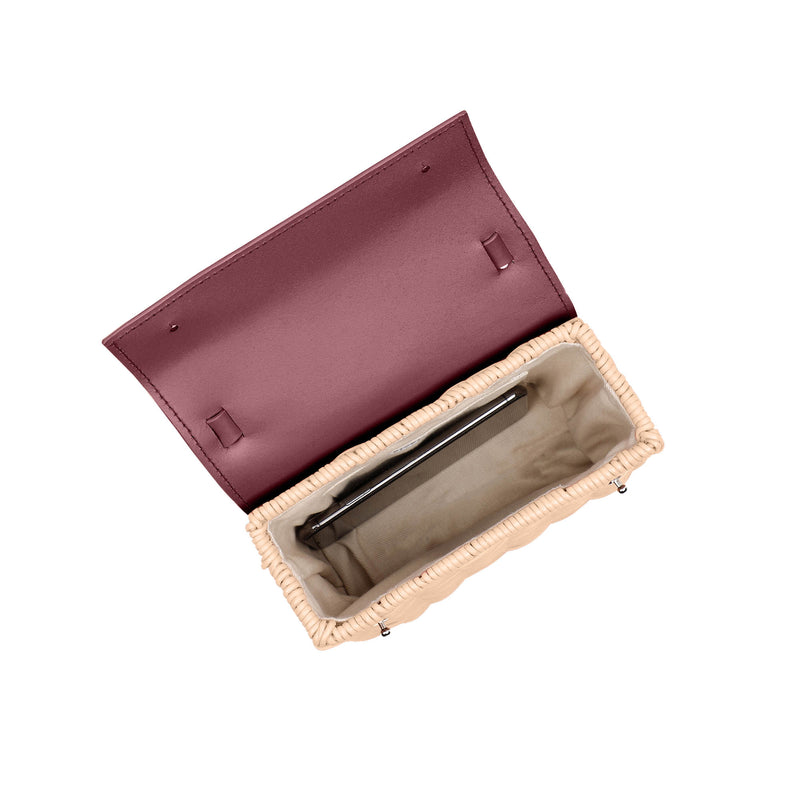 Burgundy & Natural Mini Kuai