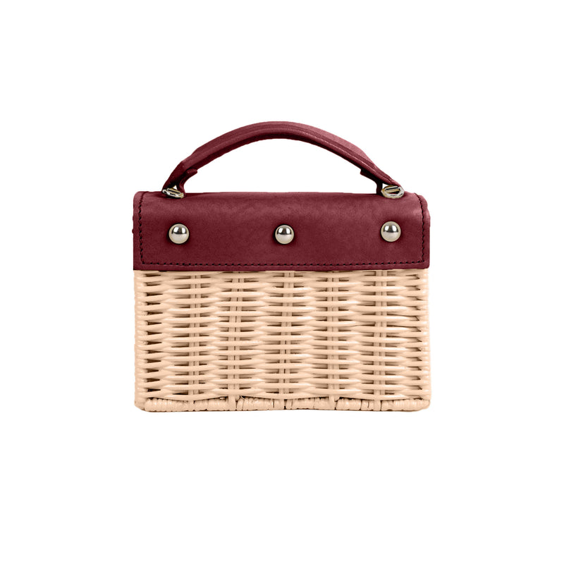 Burgundy & Natural Mini Kuai