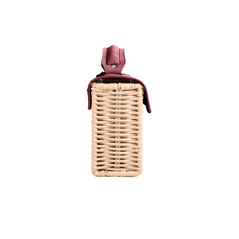 Burgundy & Natural Mini Kuai