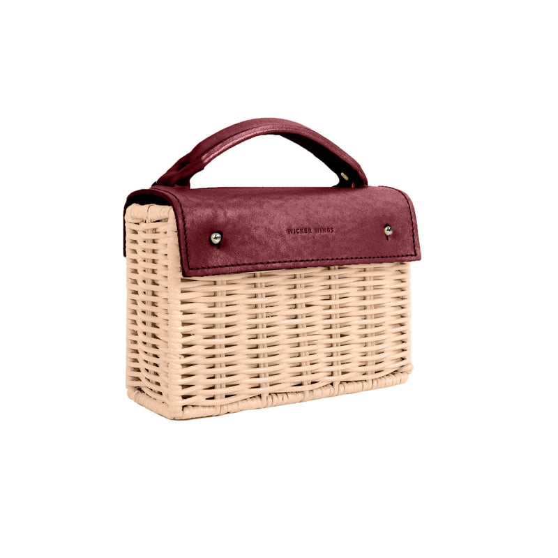 Burgundy & Natural Mini Kuai