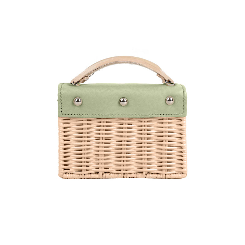 Sage & Cream Handle Natural Mini Kuai