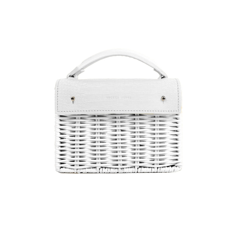 White Croco Mini Kuai