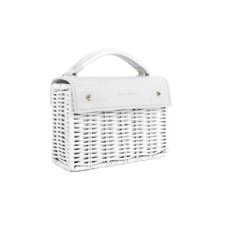 White Croco Mini Kuai