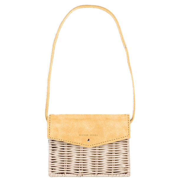 Mustard & Natural Mini Shou Shoulder Strap