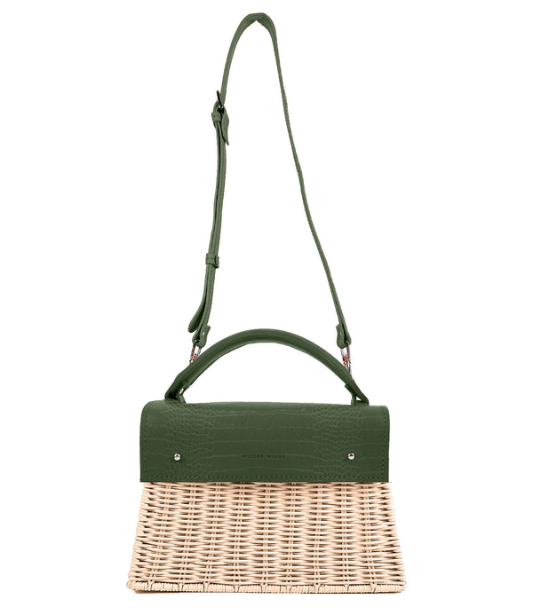 Green Croco & Natural Tixing