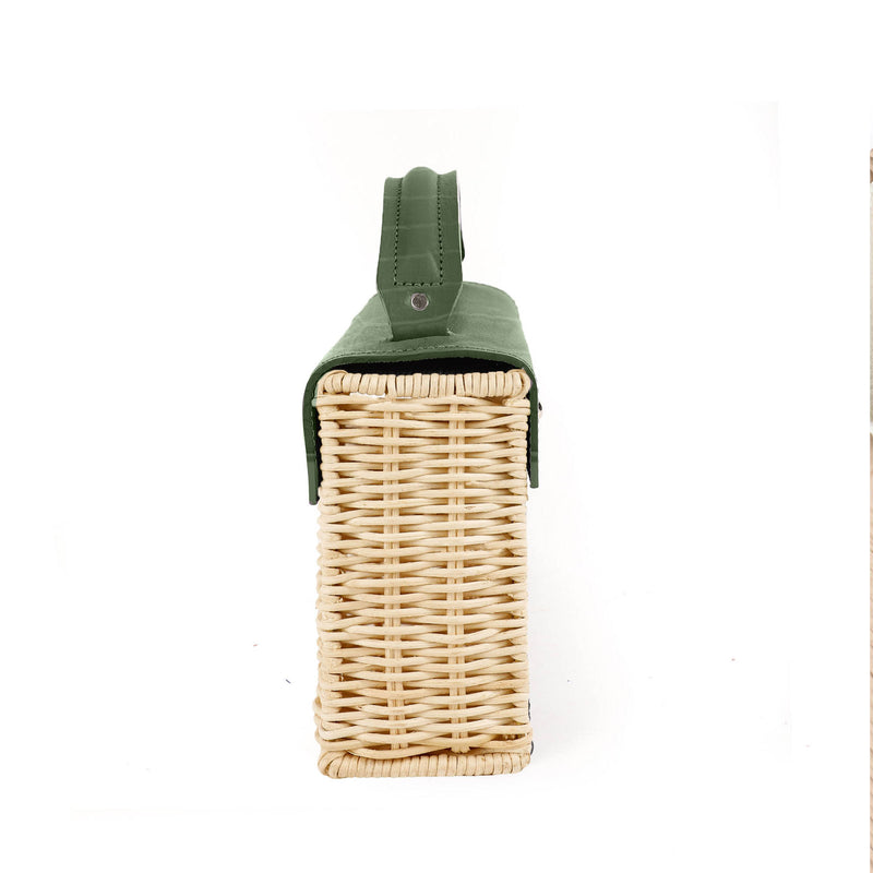 Green Croco & Natural Tixing