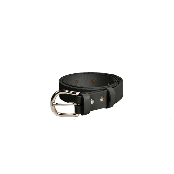 Black Leather Belt