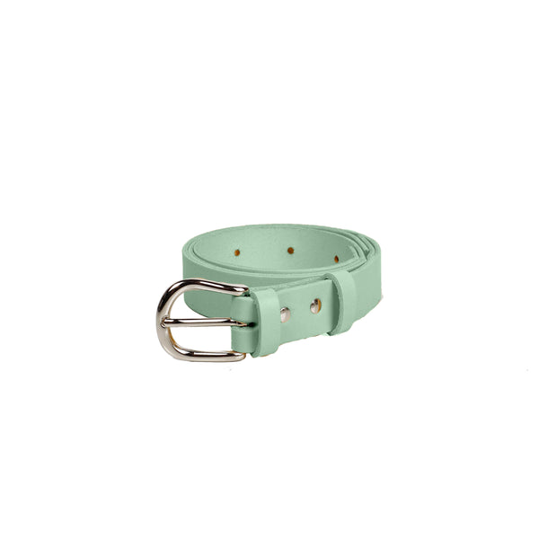 Mint Leather Belt