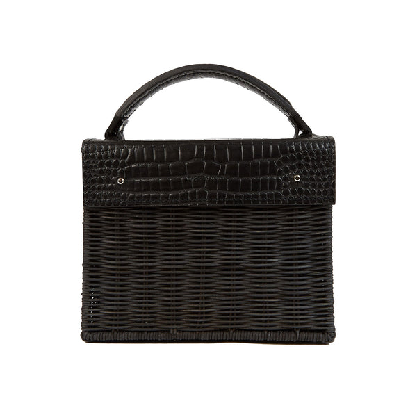 Black Wicker Bag (4660750024843)