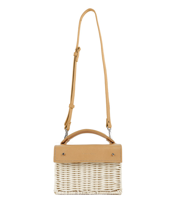 Mini Kuai-Natural-Sand-Front-Wicker-Wings-Wicker-Bag-Bucket-Bag-Bags-for-Women-Designer-Handbags-Beach-Bag-Summer-Bag-Straw-Bag-Black-Bag-Crossbody-Bag-Mini-Bag-Leather-Handbags-Purse