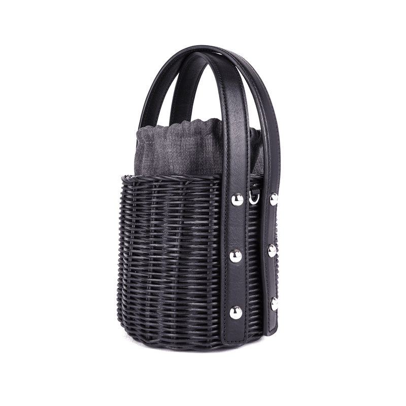 Quan-Black Bag-Wicker Wings-Basket Handbag-Rattan Bags-Wicker Bags UK-Wicker Bags-Wicker Bag-Straw Basket Handbag-Wicker Handbag- Eco Friendly Purses-Wicker Handbags-Bag Rattan-Zipped Pouch (4660752285835) (6908628598923)