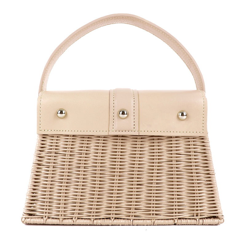 Wicker Wings-Wicker handbag-Rattan Bag-Handbag-Bag-Black Bag-Shoulder Bag For Women-Black Shoulder-Bag-Straw bag - Eco Friendly purses-Beach bag-holiday bag-Messenger Bag-Purse-Tote-Satchel-Ladies Purse-Saddle Bag-Weekend Bag-Straw Bag-Woven Bag-Leather Crossbody Bag-Chain Bag-Chain Shoulder Bag-Crossbody Bag - Cream basket top handle bag (6993088446603)