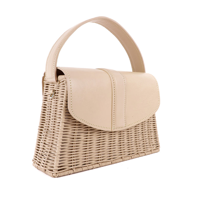 Wicker Wings-Wicker handbag-Rattan Bag-Handbag-Bag-Black Bag-Shoulder Bag For Women-Black Shoulder-Bag-Straw bag - Eco Friendly purses-Beach bag-holiday bag-Messenger Bag-Purse-Tote-Satchel-Ladies Purse-Saddle Bag-Weekend Bag-Straw Bag-Woven Bag-Leather Crossbody Bag-Chain Bag-Chain Shoulder Bag-Crossbody Bag - Cream basket top handle bag (6993088446603)