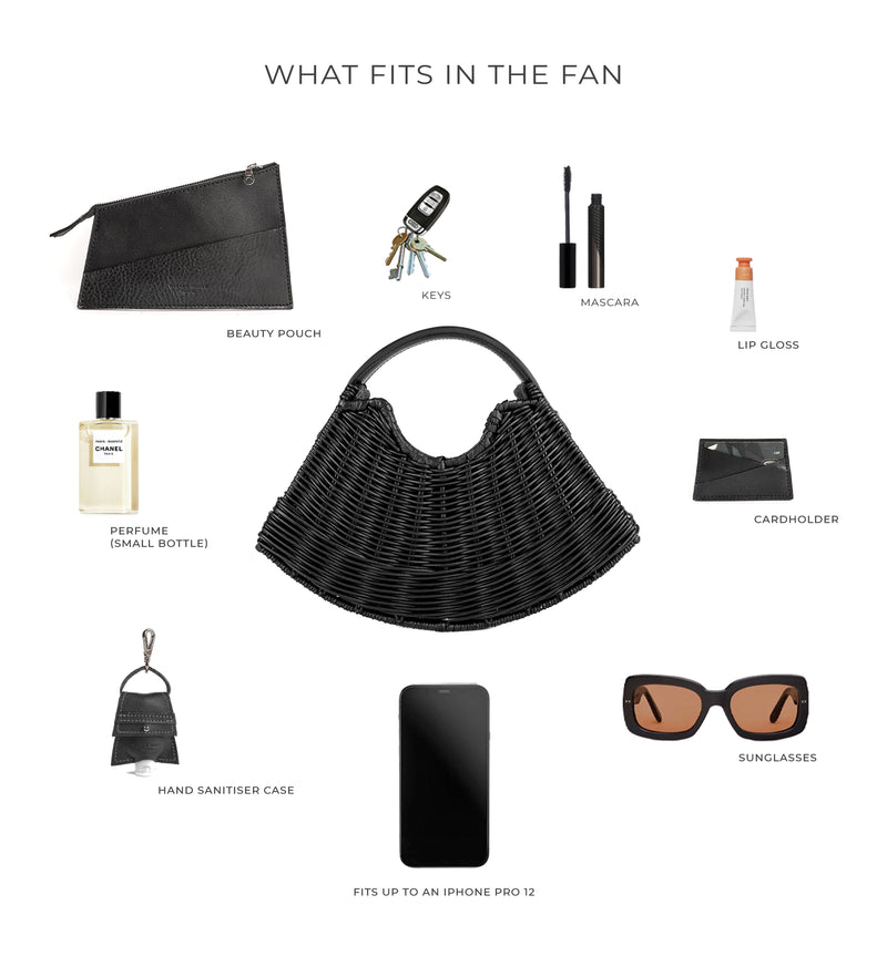 Fan-Black-Storm Grey Bag-Wicker Wings-Basket Handbag-Rattan Bags-Wicker Bags UK-Wicker Bags-Wicker Bag-Straw Basket Handbag-Wicker Handbag- Eco Friendly Purses-Wicker Handbags-Bag Rattan-Zipped Pouch (6623961284747)